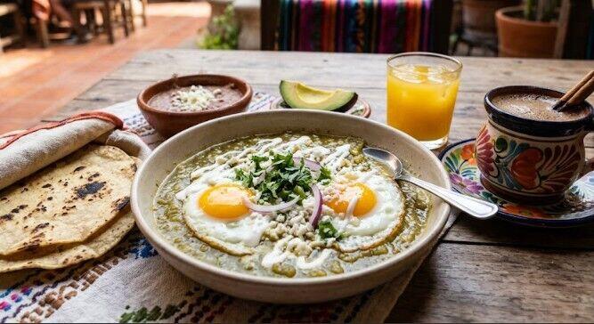 Huevos En Salsa Verde