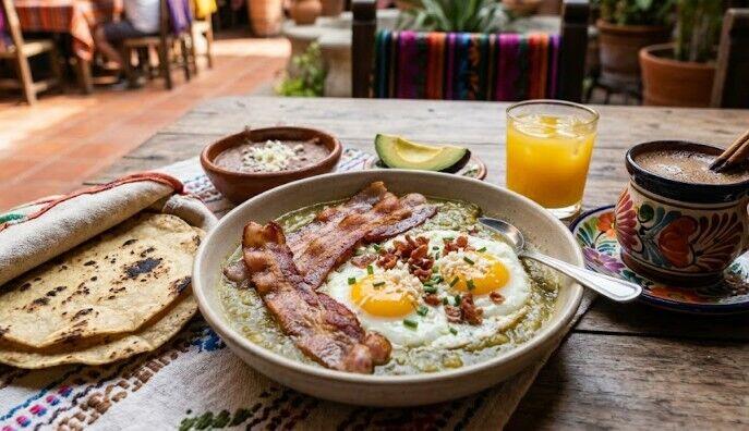 Huevos Con Tocino